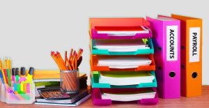 ملزومات و وسایل مورد نیاز اداری