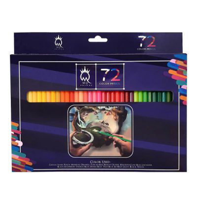 مداد رنگی ۷۲رنگ MQ